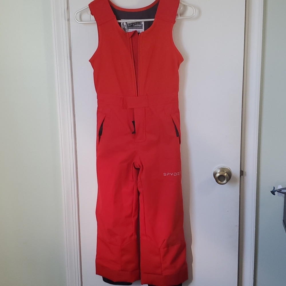 Spyder Snow Ski Bib Girls Size 6